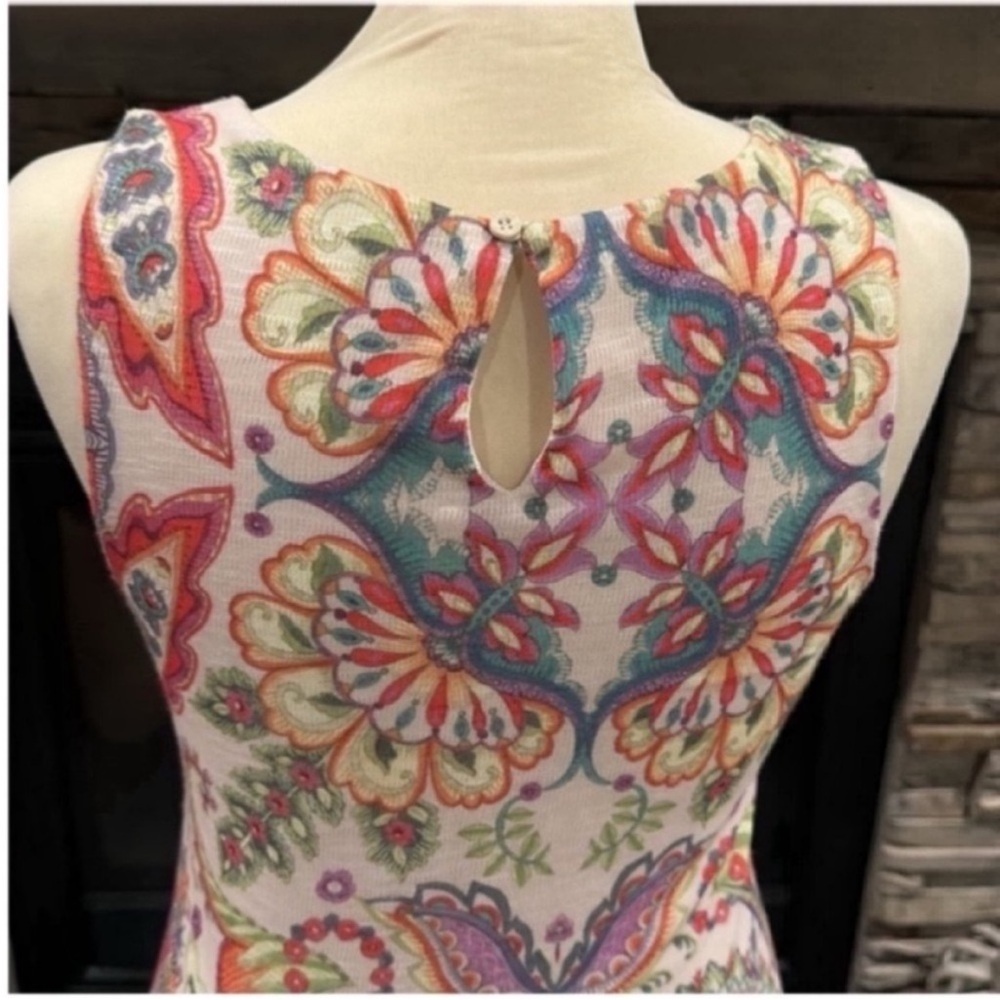 Desigual Colorful Paisley Sleeveless Mini Dress - Picture 13 of 14